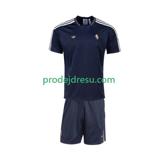 Juventus Dresy Fotbal Icons Dětský Domácí 2025-2026 Krátký rukáv