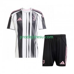 Juventus Dresy Fotbal Dětský Domácí 2025-2026 Krátký rukáv