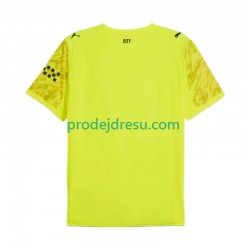 Manchester City Dresy Fotbal Brankářské Muž Alternativní 2025-2026 Krátký rukáv