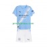 Manchester City Dresy Fotbal Dětský Domácí 2025-2026 Krátký rukáv