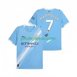 Manchester City Dresy Fotbal Omar Marmoush 7 Muž Domácí 2025-2026 Krátký rukáv