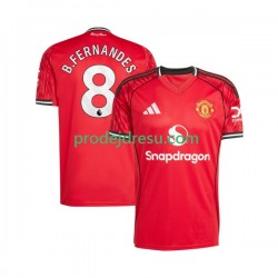 Manchester United Dresy Fotbal Bruno Fernandes 8 Muž Domácí 2025-2026 Krátký rukáv