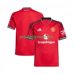 Manchester United Dresy Fotbal Muž Domácí 2025-2026 Krátký rukáv