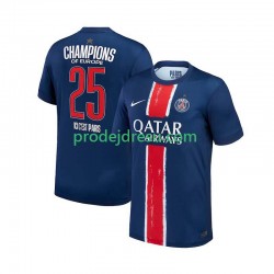 Paris Saint-Germain Dresy Fotbal Champion Muž Domácí 2024-2025 Krátký rukáv