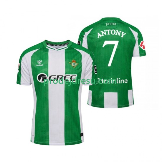 Real Betis Dresy Fotbal Antony 7 Muž Domácí 2025-2026 Krátký rukáv
