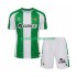 Real Betis Dresy Fotbal Dětský Domácí 2025-2026 Krátký rukáv