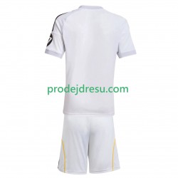 Real Madrid Dresy Fotbal Dětský Domácí 2025-2026 Krátký rukáv