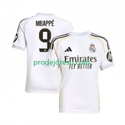 Real Madrid Dresy Fotbal Mbappé Kylian 9 Muž Domácí 2025-2026 Krátký rukáv