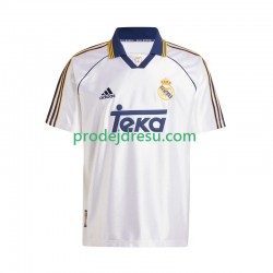Real Madrid Dresy Fotbal -2000 Retro Muž Domácí 1999 Krátký rukáv