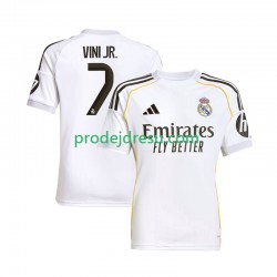 Real Madrid Dresy Fotbal Vinicius Junior 7 Muž Domácí 2025-2026 Krátký rukáv