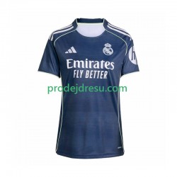 Real Madrid Dresy Fotbal Žena Venkovní 2025-2026 Krátký rukáv