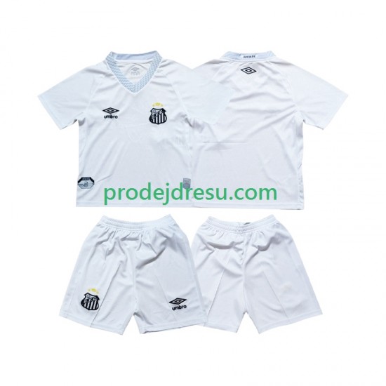 Santos FC Dresy Fotbal Dětský Domácí 2025-2026 Krátký rukáv