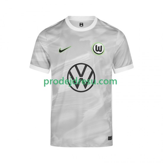 VfL Wolfsburg Dresy Fotbal Muž Venkovní 2025-2026 Krátký rukáv