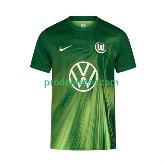 VfL Wolfsburg Dresy Fotbal Muž Domácí 2025-2026 Krátký rukáv