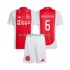 AFC Ajax Dresy Fotbal Henderson 6 Dětský Domácí 2024-2025 Krátký rukáv