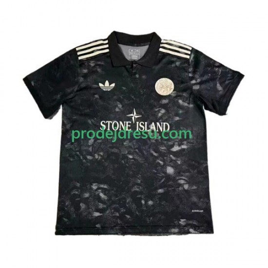 AFC Ajax Dresy Fotbal Stone Island Muž 2024-2025 Krátký rukáv