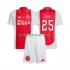 AFC Ajax Dresy Fotbal Wout Weghorst 25 Dětský Domácí 2024-2025 Krátký rukáv