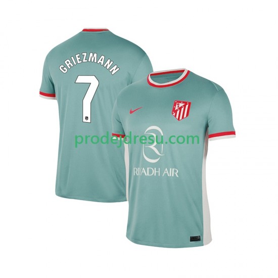 Atlético Madrid Dresy Fotbal Antoine Griezmann 7 Muž Venkovní 2024-2025 Krátký rukáv