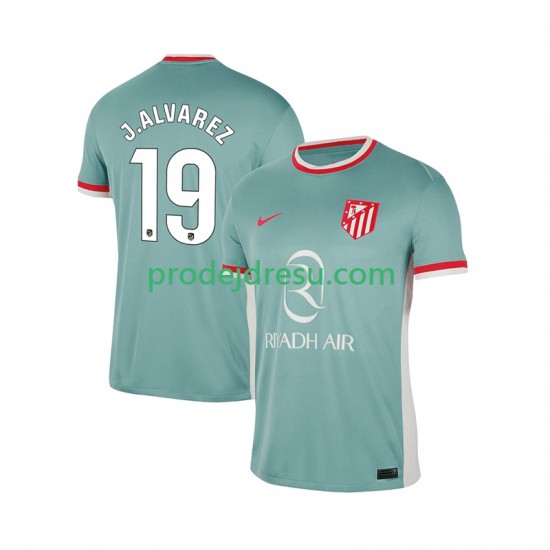 Atlético Madrid Dresy Fotbal Julian Alvarez 19 Muž Venkovní 2024-2025 Krátký rukáv