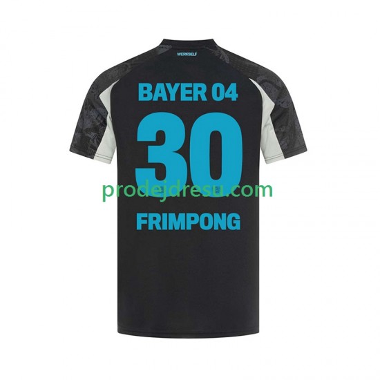 Bayer 04 Leverkusen Dresy Fotbal Frimpong 30 Muž Alternativní 2024-2025 Krátký rukáv
