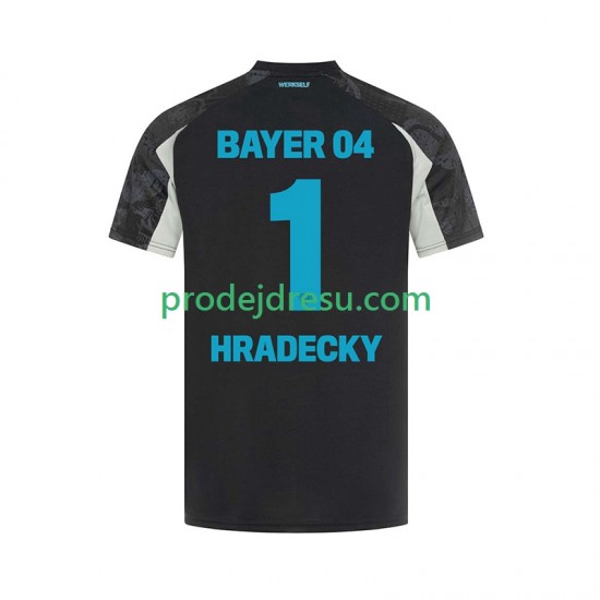 Bayer 04 Leverkusen Dresy Fotbal HRADECKY 1 Muž Alternativní 2024-2025 Krátký rukáv