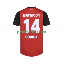 Bayer 04 Leverkusen Dresy Fotbal Patrik Schick 14 Muž Domácí 2024-2025 Krátký rukáv