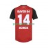 Bayer 04 Leverkusen Dresy Fotbal Patrik Schick 14 Muž Domácí 2024-2025 Krátký rukáv