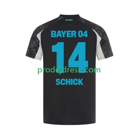 Bayer 04 Leverkusen Dresy Fotbal Patrik Schick 14 Muž Alternativní 2024-2025 Krátký rukáv