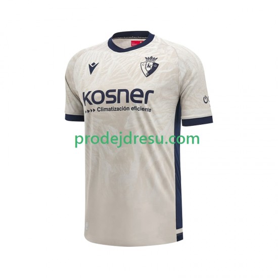CA Osasuna Dresy Fotbal Muž Venkovní 2024-2025 Krátký rukáv