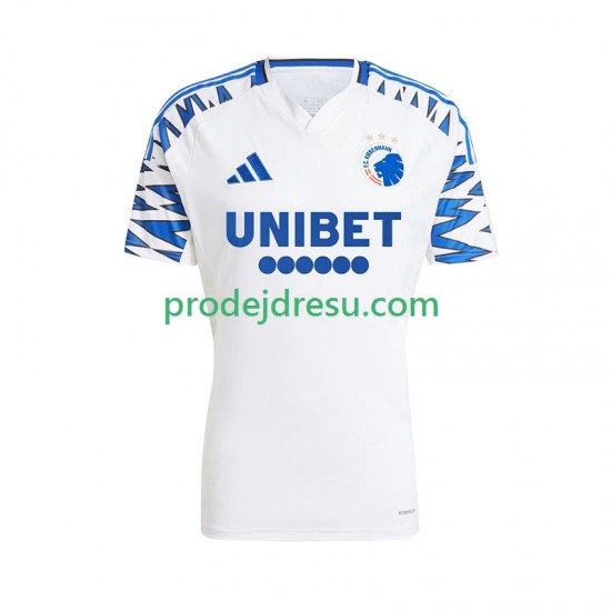 FC Kodaň Dresy Fotbal Muž Domácí 2024-2025 Krátký rukáv