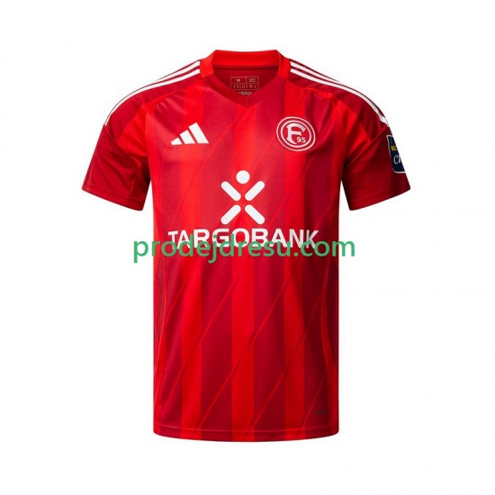 Dresy Fotbal Fortuna Dusseldorf Muž Domácí 2024-2025 Krátký rukáv