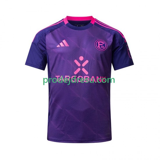 Dresy Fotbal Fortuna Dusseldorf Muž Alternativní 2024-2025 Krátký rukáv