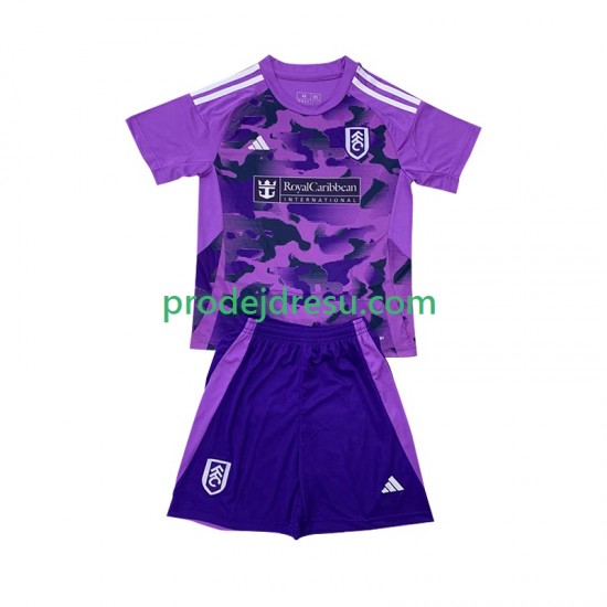 Fulham Dresy Fotbal Dětský Alternativní 2024-2025 Krátký rukáv