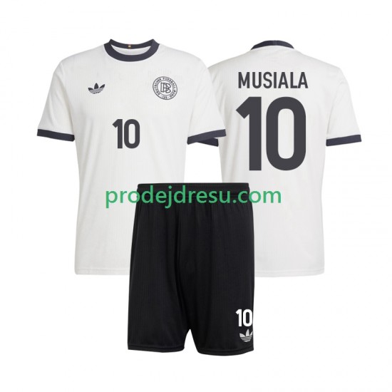 Německo Dresy Fotbal Jamal Musiala 10 ANVERSARY Dětský Domácí 2025 Krátký rukáv