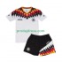 Německo Dresy Fotbal Retro Dětský Domácí 1994 Krátký rukáv