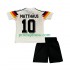Německo Dresy Fotbal Matthaus 10 1990 Retro Dětský Domácí Krátký rukáv