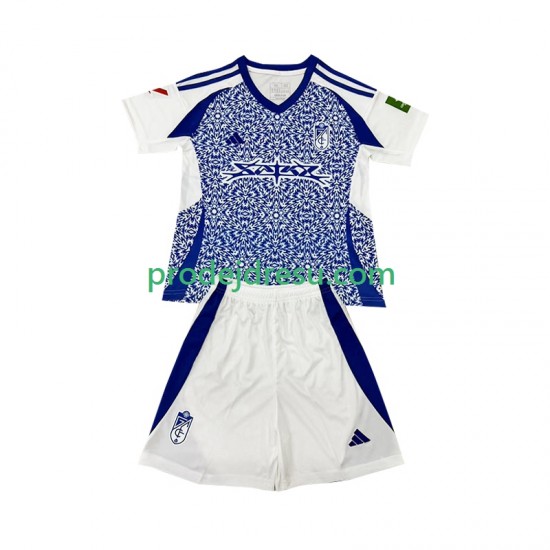 Granada Dresy Fotbal Dětský Venkovní 2024-2025 Krátký rukáv