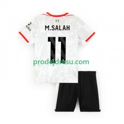 Liverpool Dresy Fotbal M.SALAH 11 Dětský Alternativní 2024-2025 Krátký rukáv