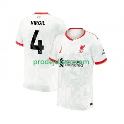 Liverpool Dresy Fotbal VIRGIL 4 Muž Alternativní 2024-2025 Krátký rukáv