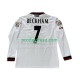 Manchester United Dresy Fotbal Beckham 7 Retro Muž Venkovní 1998 1999 Dlouhý rukáv