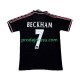 Manchester United Dresy Fotbal Beckham 7 Retro Muž Alternativní 1998 1999 Krátký rukáv