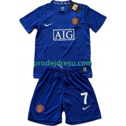 Manchester United Dresy Fotbal Cristiano Ronaldo 7 2009 Retro Dětský Alternativní 2008 Krátký rukáv