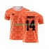 Nizozemsko Dresy Fotbal Cruyff 14 1988 Retro Muž Domácí Krátký rukáv
