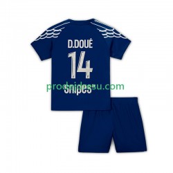 Paris Saint-Germain Dresy Fotbal Desire Doue 14 Dětský Čtvrtý 2024-2025 Krátký rukáv