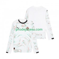 Portugalsko Dresy Fotbal Muž Venkovní 2025 Dlouhý rukáv