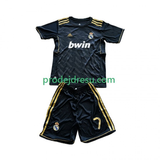 Real Madrid Dresy Fotbal Cristiano Ronaldo 7 2012 Retro Dětský Venkovní 2011 Krátký rukáv