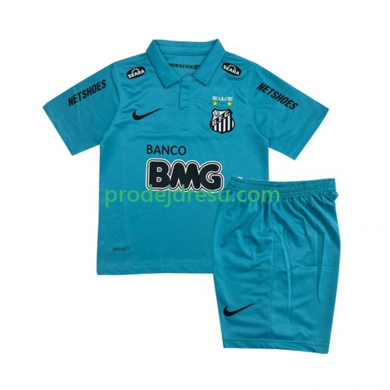 Santos FC Dresy Fotbal 2012 Retro Dětský Alternativní 2011 Krátký rukáv