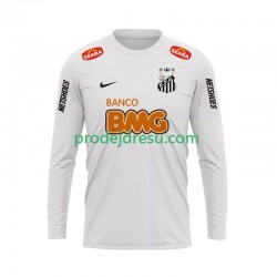 Santos FC Dresy Fotbal 2012 Retro Muž Domácí 2011 Dlouhý rukáv
