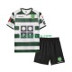 Sporting CP Dresy Fotbal 2001 2003 Retro Dětský Domácí Krátký rukáv