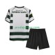 Sporting CP Dresy Fotbal 2001 2003 Retro Dětský Domácí Krátký rukáv